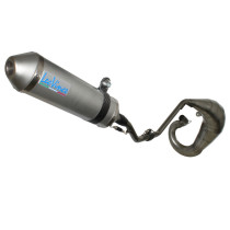 Ligne Complète LEOVINCE Scoot Hand Made X-Fight DERBI 50 Senda Pro R, SM 2005-12