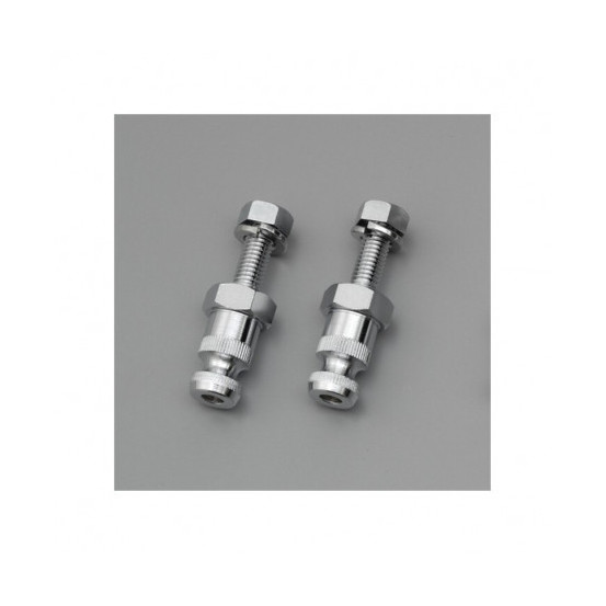 Supports de clignotants chromes M8x30x26 DAYTONA
