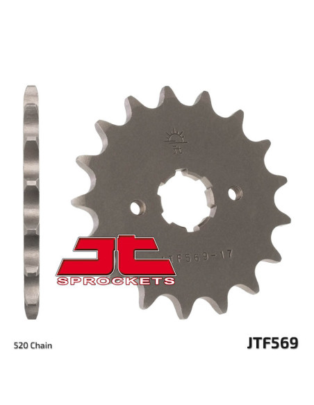 Pignon acier JT - Pas 520 - KAWASAKI YAMAHA