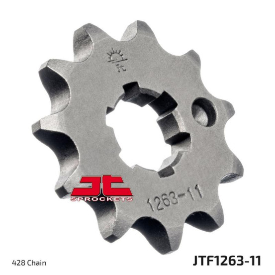 Pignon acier JT - Pas 428 - SUZUKI YAMAHA 125cc
