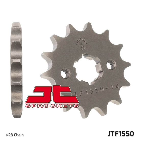 Pignon acier JT - Pas 428 - YAMAHA 125 YZF R 2008-2011