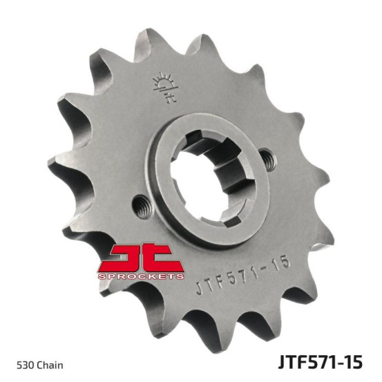 Pignon acier JT - Pas 530 - YAMAHA 400 / 550 / 600cc
