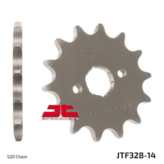 Pignon acier JT - Pas 520 - HONDA 200 XL R 1983