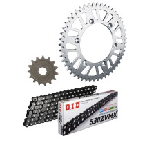 Kit chaine 530 acier DID - 1000 FZ1 - Fazer 2006-2014