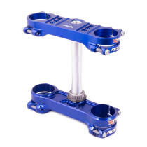 Té de fourche bleu ROCS XTRIG pour fourche WP Sherco 125 SE-R 2017-2019 250/300/450 SE-R/SE-F 2014-2019 OFFSET 22
