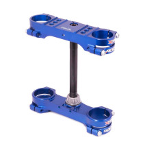 Té de fourche bleu ROCS XTRIG pour fourche Kayaba Sherco 125 SE-R 2020 250/300/450 SE-R/SE-F 2019-2020 OFFSET 22