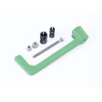 Protection de levier R&G RACING moulé - vert