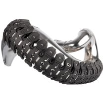 Protection de pot d'échappement 2T - Noir - POLISPORT Armadillo