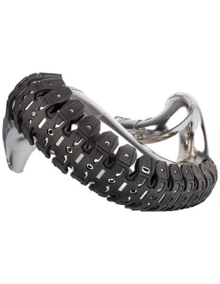 Protection de pot d'échappement 2T - Noir - POLISPORT Armadillo