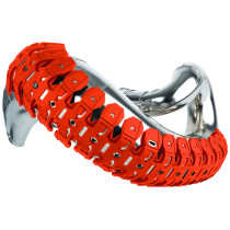 Protection de pot d'échappement 2T - Orange - POLISPORT Armadillo