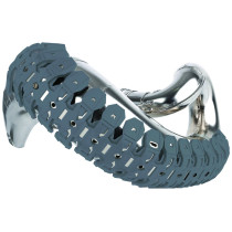 Protection de pot d'échappement 2T - Gris - POLISPORT Armadillo