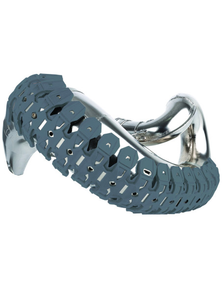 Protection de pot d'échappement 2T - Gris - POLISPORT Armadillo