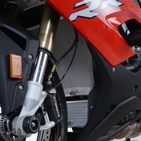Protection de radiateur huile R&G RACING - bleu - BMW