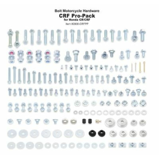 Coffret de vis Pro Pack BOLT - HONDA CR / CR-F