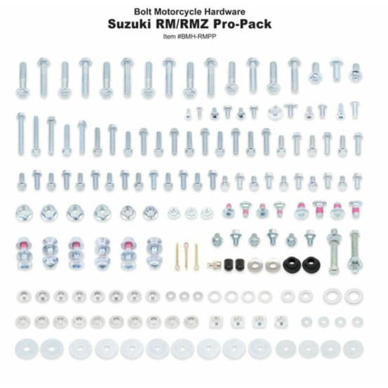 Coffret de vis Pro Pack BOLT - SUZUKI RM / RM-Z