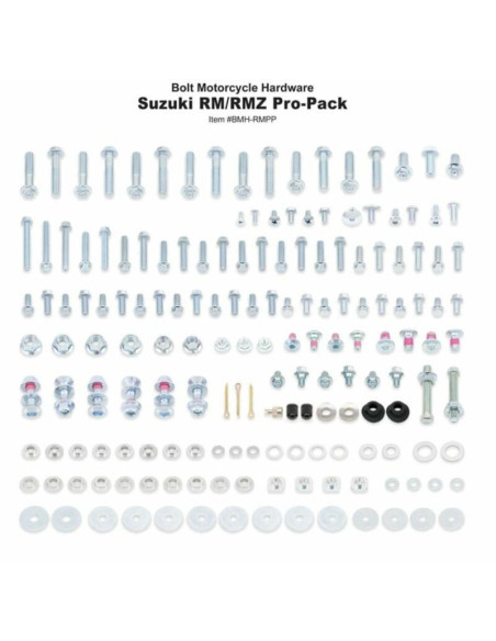 Coffret de vis Pro Pack BOLT - SUZUKI RM / RM-Z