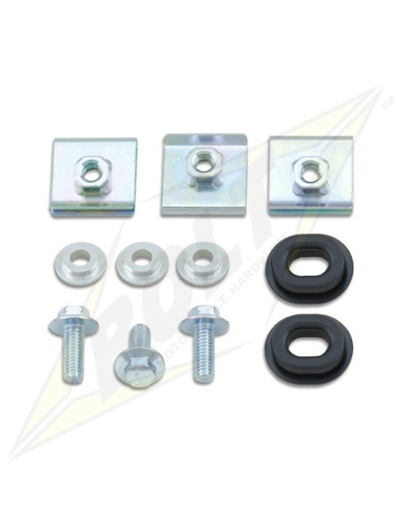 Kit de suppression vis Dzus cache boîte à air BOLT Yamaha 250/450 YZF 2014-2017 250/450 WRF 2016-2017