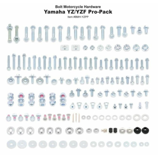 Coffret de vis Pro Pack BOLT - YAMAHA YZ / YZ-F