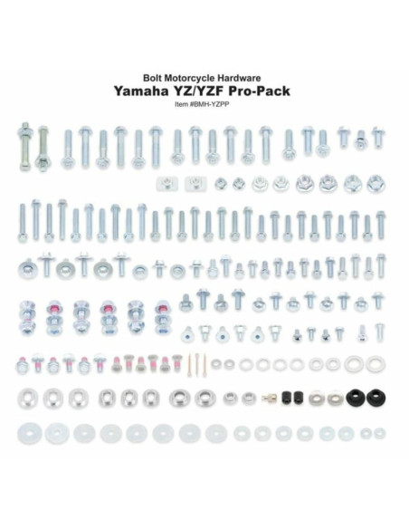 Coffret de vis Pro Pack BOLT - YAMAHA YZ / YZ-F