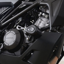 Tampons de protection R&G RACING Aéro - noir - HONDA CBR125R