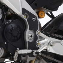Adhésif anti-frottement R&G RACING - cadre noir (2 pièces) - APRILIA Tuono V4 1100