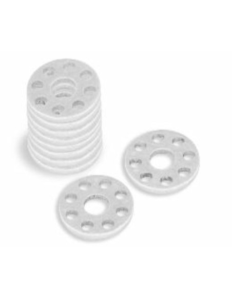 Kit rondelle perçée aluminium BOLT (Par 10) Int 6mm Ext 18mm