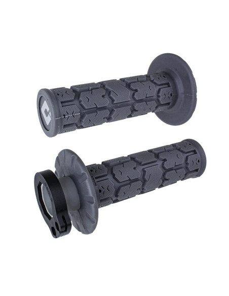 Poignées moto ODI V2 Lock-on ROGUE 2T/4T - Graphite