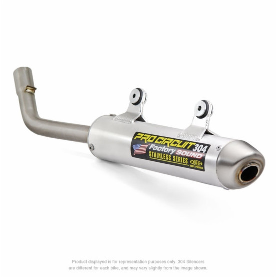 Silencieux d'échappement PRO CIRCUIT Type 304 Husqvarna 250 TC/TE 2019 KTM 250 SX 2019