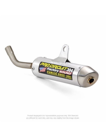 Silencieux d'échappement PRO CIRCUIT Type 304 Husqvarna 85 TC 2018-2021 KTM 85 SX 2018-2019