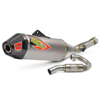 Ligne d'échappement PRO CIRCUIT T-6 titane carbone Kawasaki 450 KXF 2019-2020