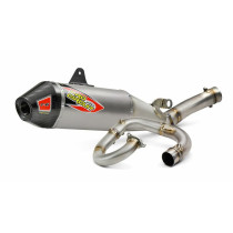 Ligne d'échappement PRO CIRCUIT T-6 inox carbone Yamaha 450 YZF 2018-2019