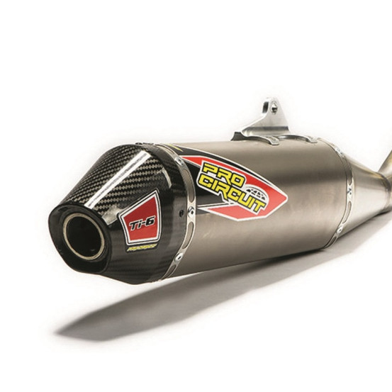 Ligne d'échappement PRO CIRCUIT T-6 titane carbone Yamaha 250 YZF 2019-2021