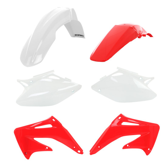 Kit plastiques - Blanc Rouge - ACERBIS Honda 450 CRF-R 2004