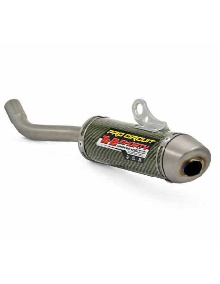 Silencieux Pro Circuit Ti-2 Shorty carbone kevlar Yamaha 125 YZ 2002-2021
