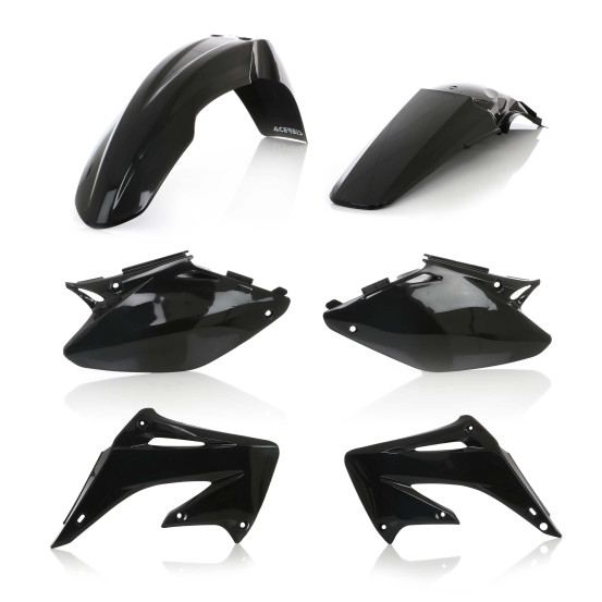 Kit plastiques - Noir - ACERBIS Honda 125/250 CR 2004-2007