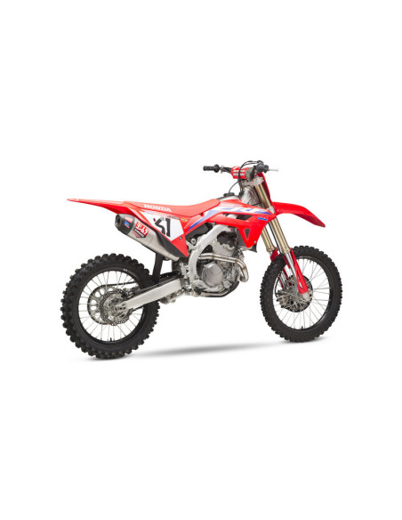 Ligne complète YOSHIMURA RS12 Inox/Carbone Honda 250 CRF-R 2022-2024