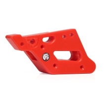 Guide chaine AXP KTM GAS GAS Husqvarna SHERCO Rouge