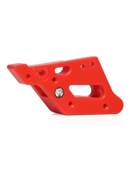 Guide chaine AXP KTM GAS GAS Husqvarna SHERCO Rouge