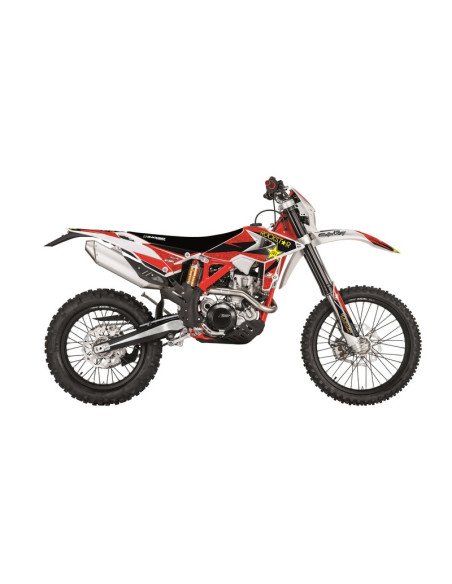 Kit déco + housse de selle BLACKBIRD Rockstar Energy BETA 250/300/350/390/430/480 RR 2018-2019