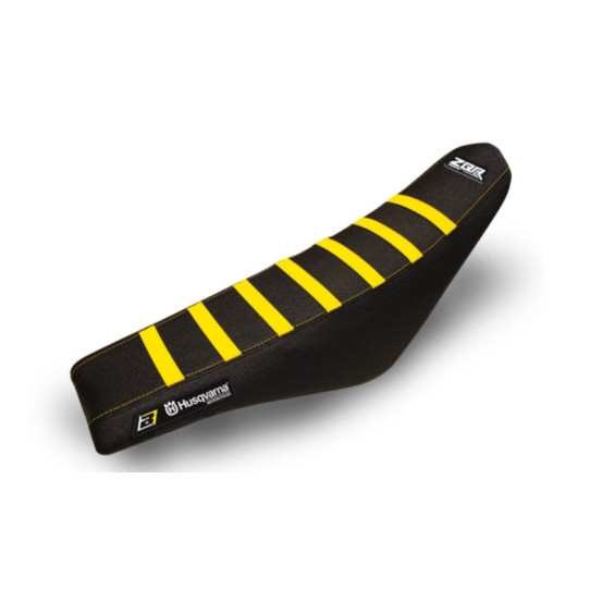 Housse de selle Blackbird Husqvarna ZEBRA TC FC 2016-2017 NOIR/JAUNE