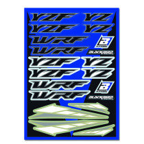 Kit stickers universels Yamaha YZ YZF WRF Blackbird