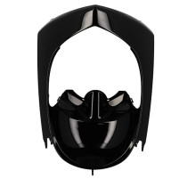 Carénage tablier avant inférieur scooter origine Peugeot 50 Vivacity 3 Pearly Black 2008-2020