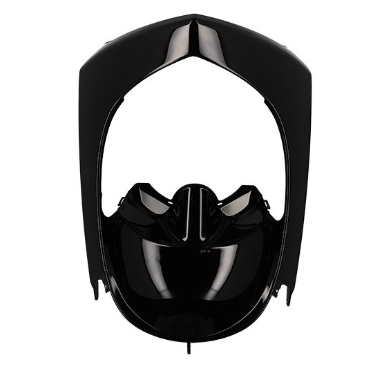 Carénage tablier avant inférieur scooter origine Peugeot 50 Vivacity 3 Pearly Black 2008-2020
