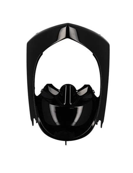 Carénage tablier avant inférieur scooter origine Peugeot 50 Vivacity 3 Pearly Black 2008-2020