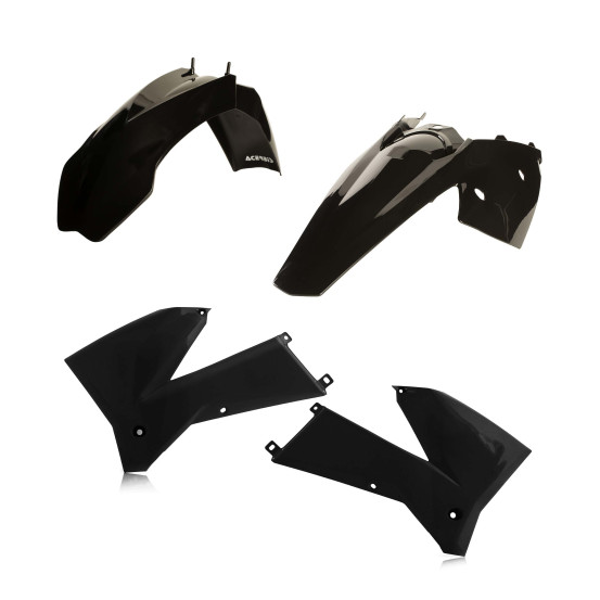 Kit plastiques - Noir - ACERBIS KTM 125/250 SX 2005-2006 250/450/525 SXF 2005-2006