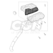 Filtre à air scooter origine Peugeot Kisbee / Streetzone / Vivacity 3 / Speedfight 3 / Django / Citystar 2T