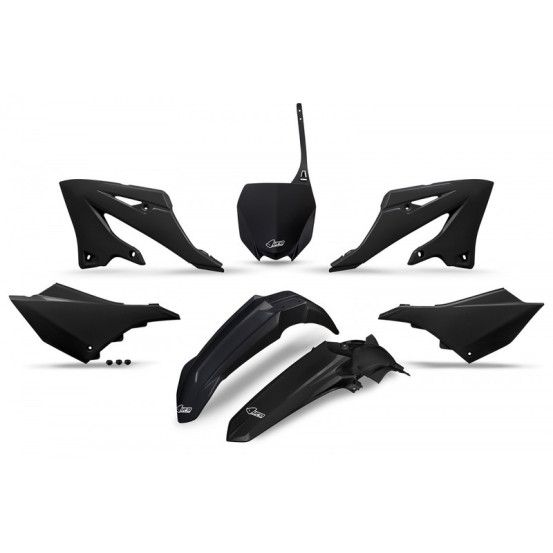 Kit plastiques - Noir - UFO Yamaha 125/250 YZ 2022