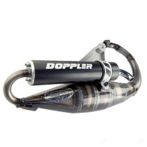 Pot d'échappement DOPPLER S3R Evolution Nitro / Aerox / Ovetto / Neo's / Mach G (silencieux Noir)