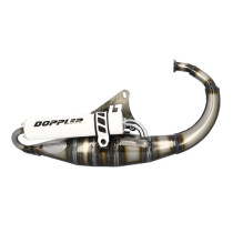 Pot d'échappement DOPPLER S3R Evolution Booster / BW'S / Stunt / Slider (silencieux Blanc)