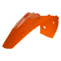 Garde boue arrière - Orange - ACERBIS KTM 125/200/250/300 EXC 2004-2007 250/400/450/525 EXCF 2004-2007